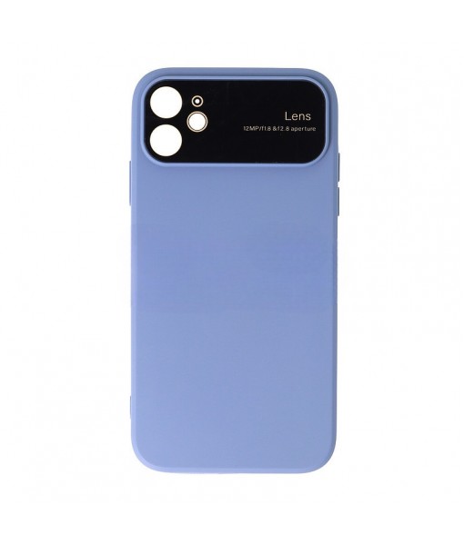 Husa iPhone 11, Cu Interior Micofibra si Protectie Camera, Light Blue